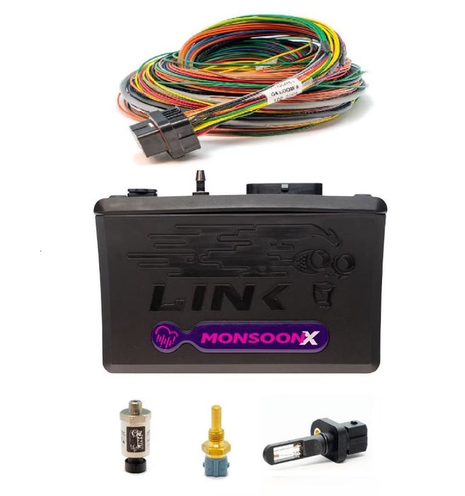 Link Engine Management G4X Monsoon Wire-In Bundle - ECU + Loom + Sensors