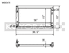 Koyo 17-22 Subaru Impreza 2.0L Non-Turbo / 18-22 Crosstrek 2.0/2.5L Non-Turbo Aluminum Radiator