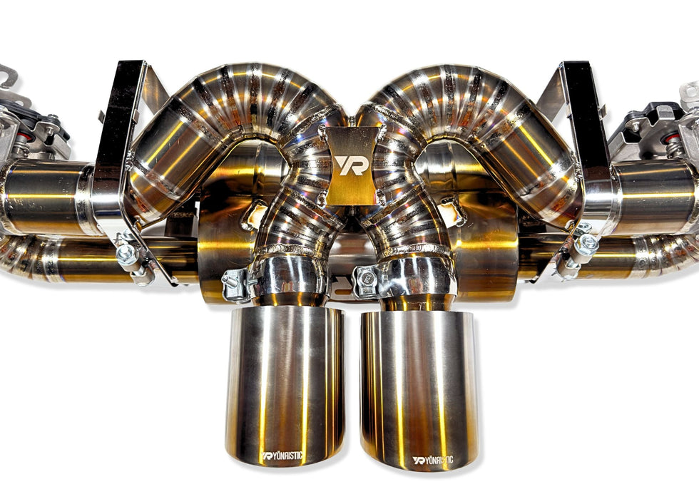Porsche 992 GT3 / GT3 RS Valved Performance Exhaust System - Yonristic Performance