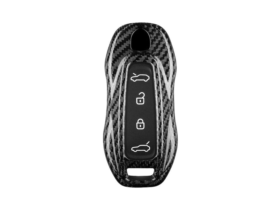 AutoTecknic Dry Carbon Key Remote Trim - Porsche Macan EV 2024-Up