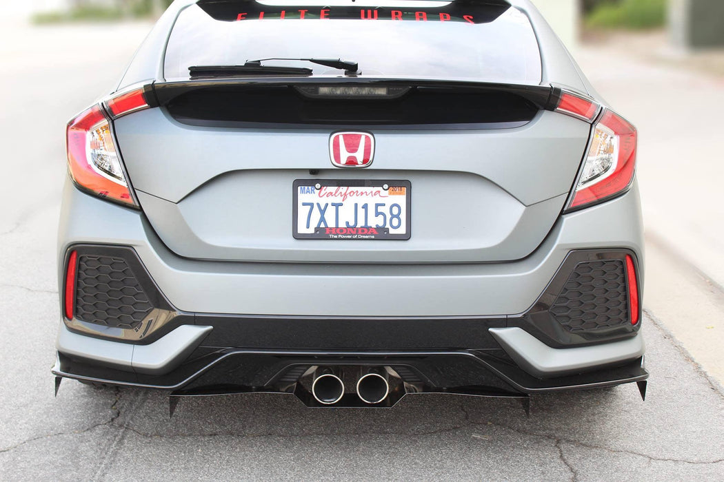 2017-2019 Honda Civic Hatchback V1 Diffuser
