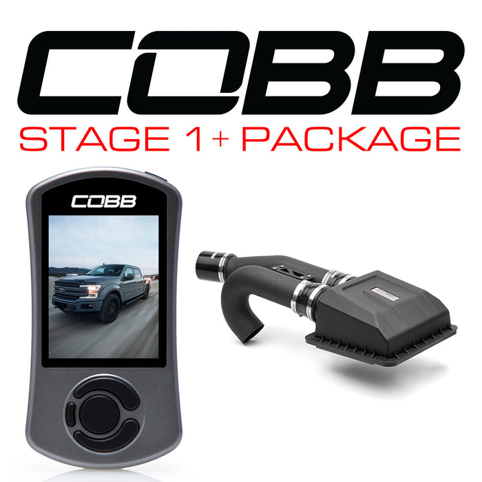 Cobb Ford Stage 1+ Power Package with TCM F-150 Ecoboost 3.5L 2017-2019