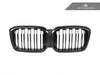 AutoTecknic Dry Carbon Fiber Dual-Slats Front Grille Set - BMW F97 X3M LCI | F98 X4M LCI