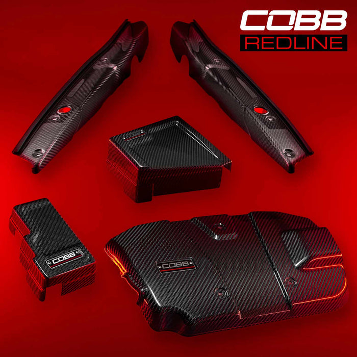 COBB Subaru Redline Gloss Carbon Fiber Dress-up Kit WRX 2022-2025
