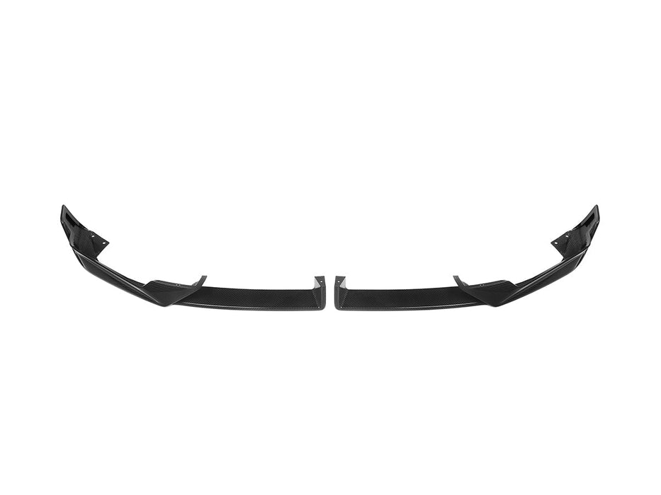 AutoTecknic Dry Carbon Front Lip Set - BMW G05 X5 M-Sport LCI