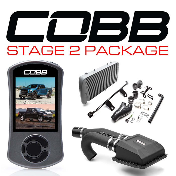Cobb Ford Stage 2 Power Package Silver F-150 Ecoboost Raptor / Limited