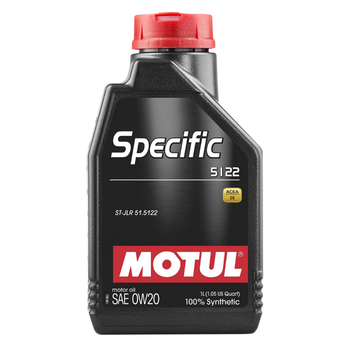 Motul Specific 5122 0W20 100% Synthetic Engine Oil 107304 1L 1 Pack