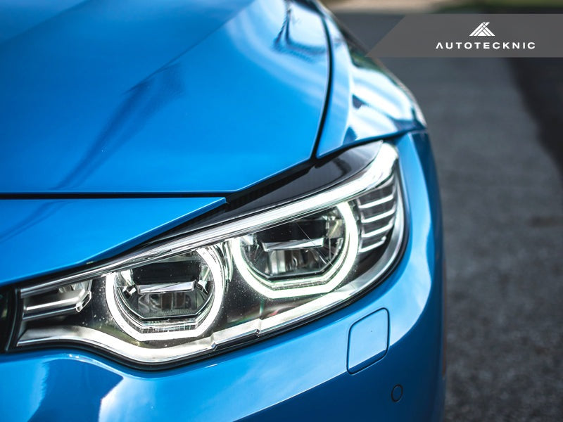 AutoTecknic Carbon Fiber Headlight Trim Set - F32/ F36 4-Series