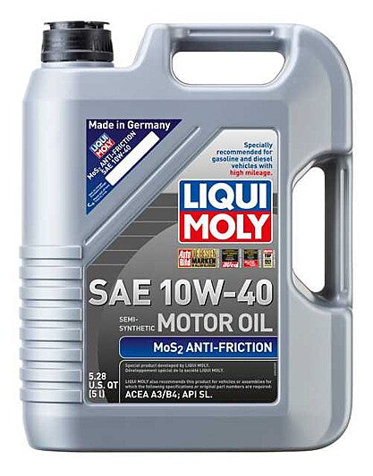 Liqui Moly MoS2 Antifriction Motoroil 10W-40