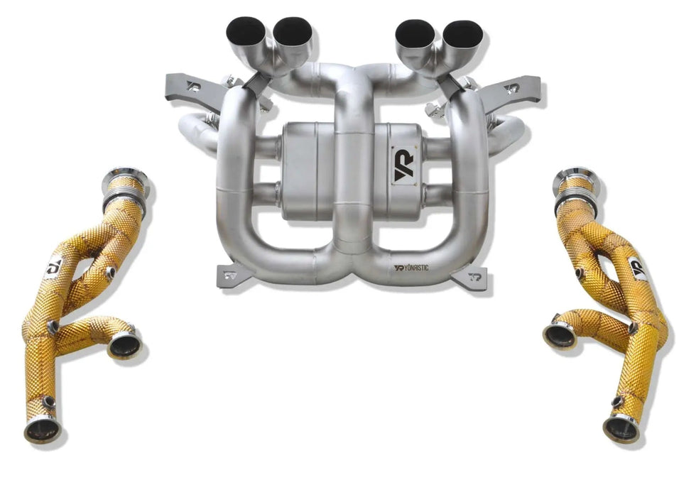 Lamborghini Revuelto F1 CEL-Free Valved Exhaust Package VANTA Edition - Yonristic Performance