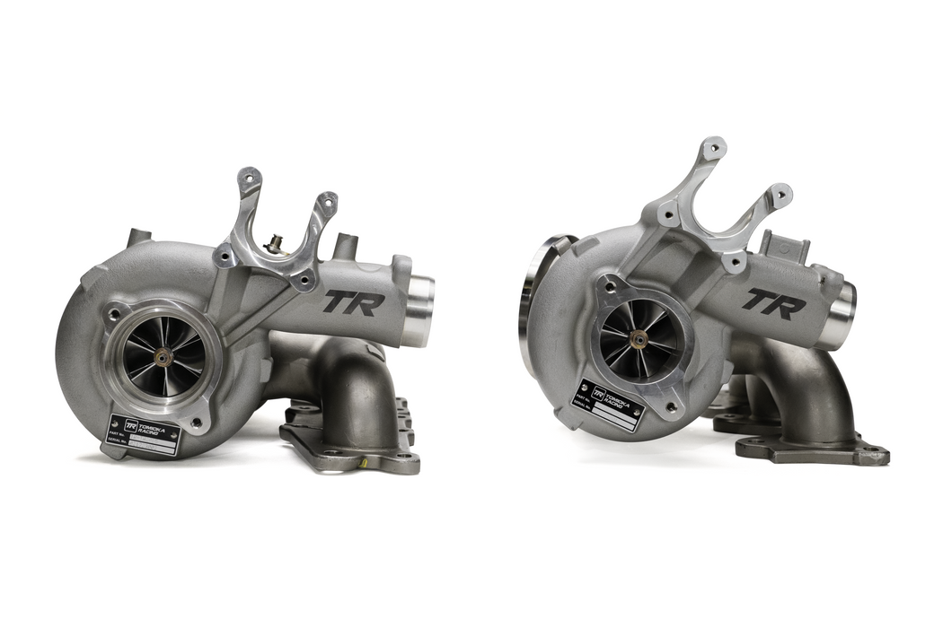TR DCBB S55 Twin Turbo Kit with Exhaust Manifold & Intake Pipes for BMW F8X M2 Competition / M3 / M4 - 800HP+ Capable (TR-TW2008)