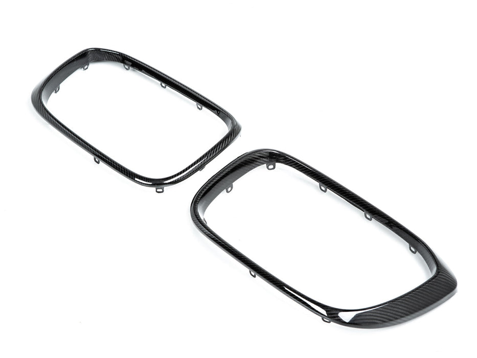 AutoTecknic Replacement Dry Carbon Grille Surround Set - BMW G01 X3 | G02 X4 Pre-LCI
