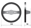Sparco Steering Wheel 215 Suede Black