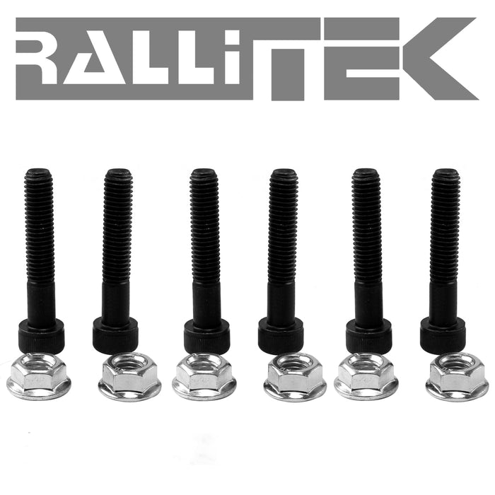 RalliTEK 1" Front Lift Kit Spacers - All Impreza 2008-2016 / Legacy 2005-2009 / Outback 2005-2009 / More
