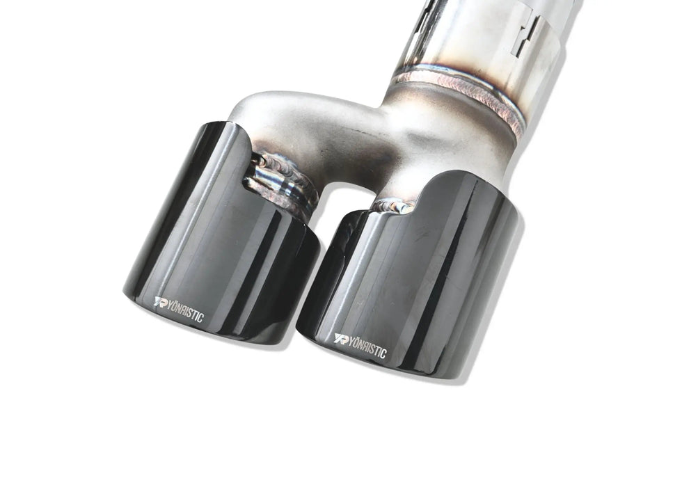 Aston Martin Vantage Axle-Back Valved Exhaust System - Yonristic