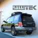 RalliTEK 1.5" Rear Raised Overload Springs & KYB Excel-G Struts Assembled - Forester 1998-2002