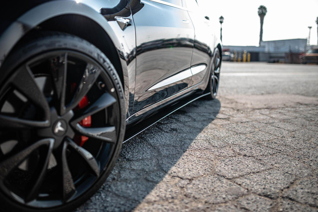 2018-2024 Tesla Model 3 V1 Side Skirt Extensions
