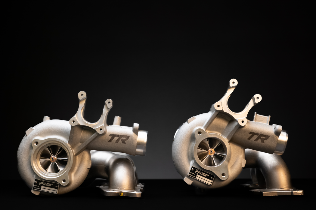 TR DCBB S55 Twin Turbo Kit with Exhaust Manifold & Intake Pipes for BMW F8X M2 Competition / M3 / M4 - 800HP+ Capable (TR-TW2008)