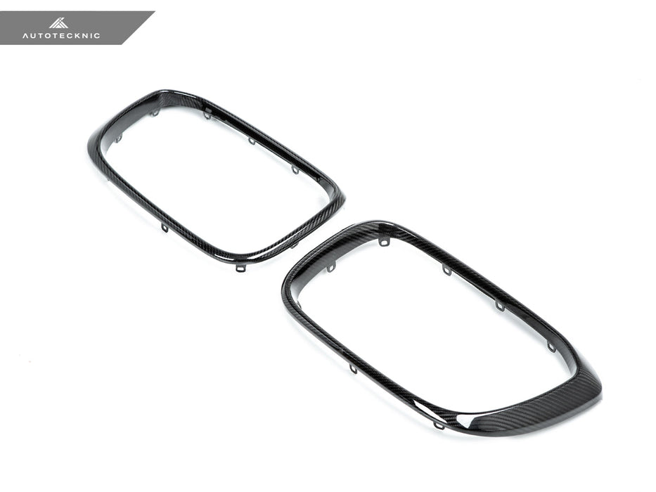 AutoTecknic Replacement Dry Carbon Grille Surround Set - G01 X3 | G02 X4 Pre-LCI