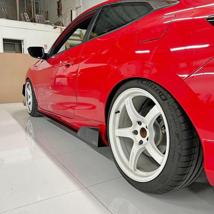 2016-2021 Honda Civic Coupe V4 Side Skirt Extensions