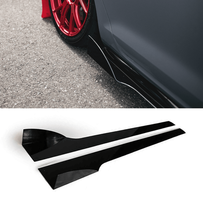 2015-2020 Volkswagen Golf GTI V2 Side Skirt Extensions
