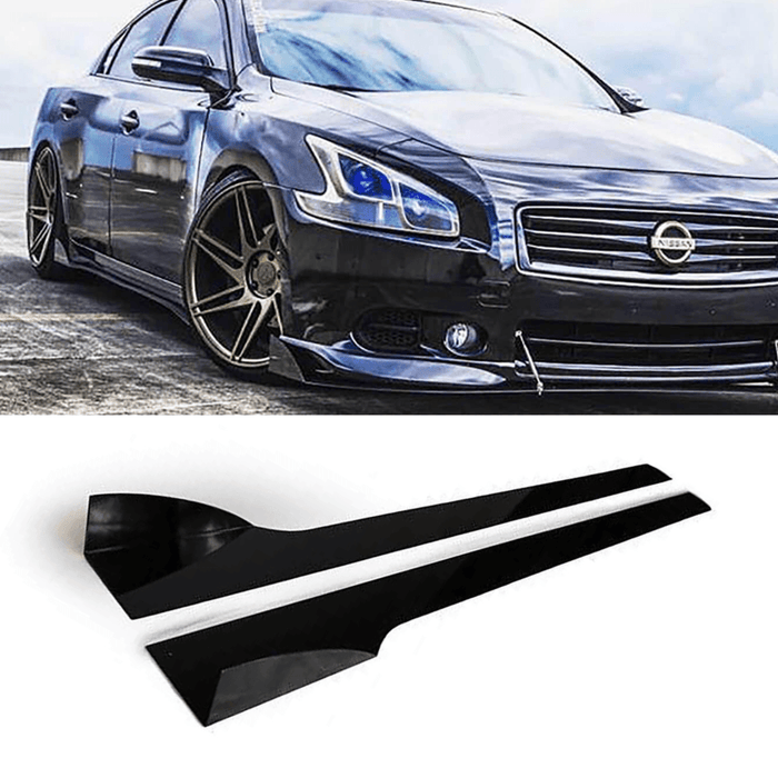 2009-2014 Nissan Maxima V2 Side Skirt Extensions