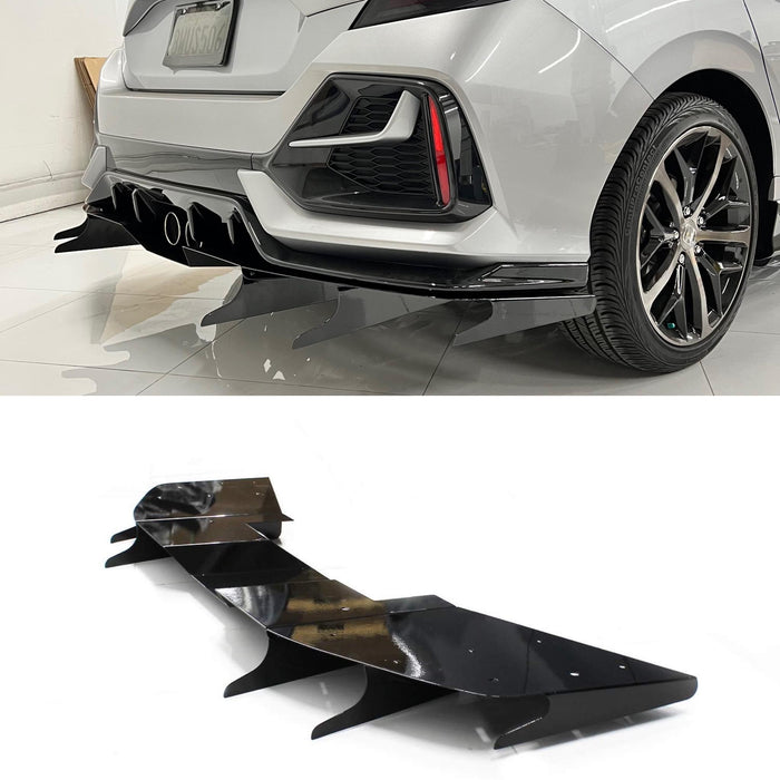 2020-2021 Honda Civic Hatchback V5 Diffuser