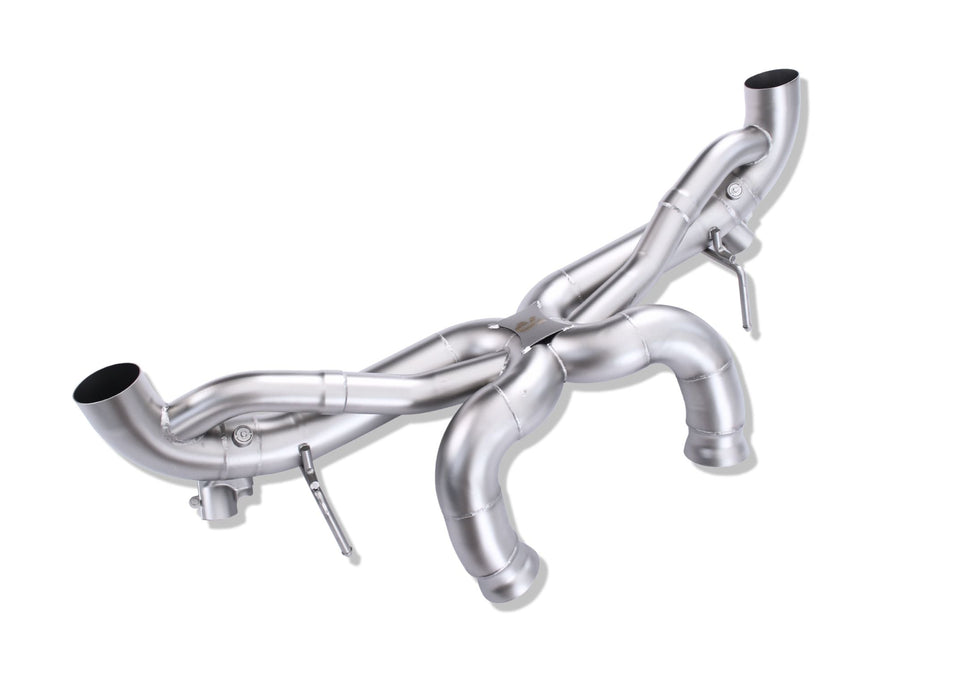 McLaren GT X-pipe Exhaust Valved System - Yonristic Performance