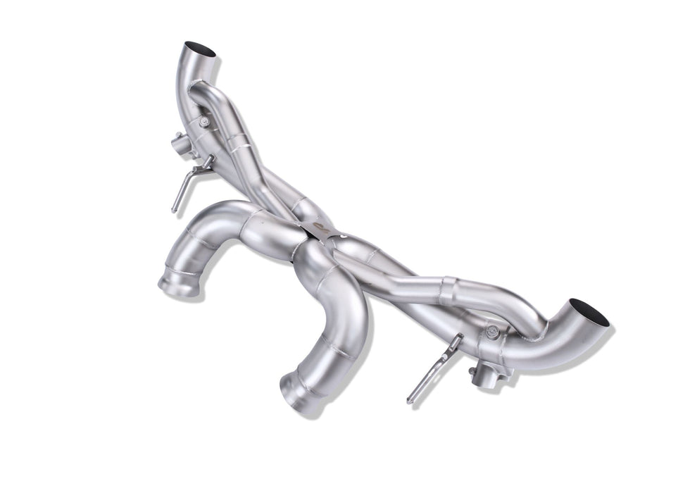 McLaren GT X-pipe Exhaust Valved System - Yonristic Performance
