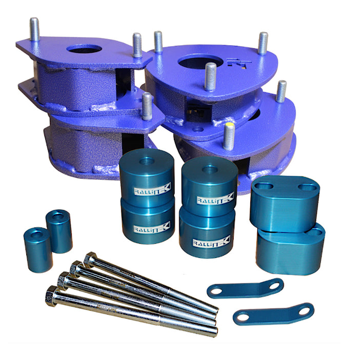 RalliTEK Lift Kit: 2" Front Spacers w/Alignment Correction + 2.5‚Äö?Ñ??‚àö?ë‚àöœÄ Rear Spacers - Forester 14-18