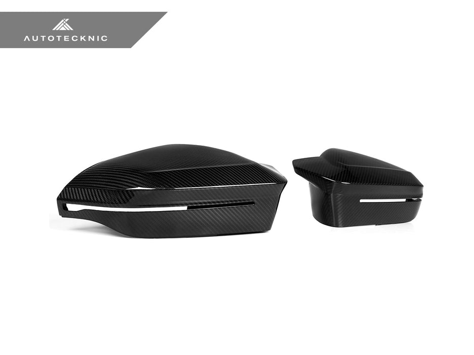 AutoTecknic M-Inspired Dry Carbon Mirror Cap Set - G45 X3