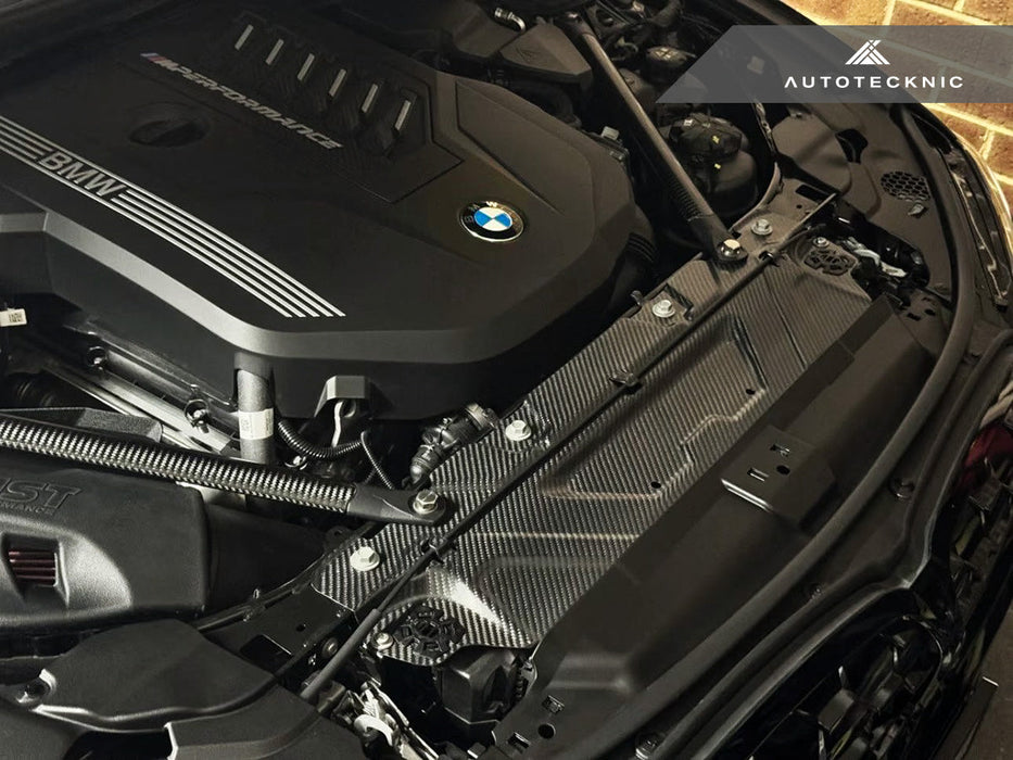 AutoTecknic Dry Carbon Fiber Cooling Shroud - G22/ G26 4-Series