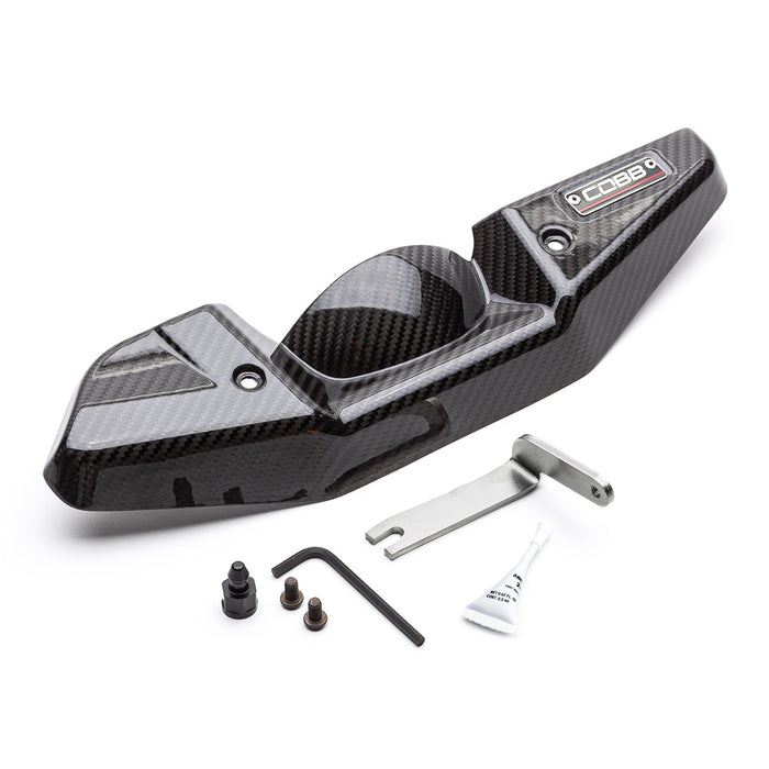 Cobb Subaru Redline Carbon Fiber Alternator Cover 2008-2021 STI, 2008-2014 WRX