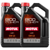 Motul 8100 POWER 5W-40 Full Synthetic (Ester) Motor Oil – 5 Liter (111809 / MOT-111809) - 2 Pack