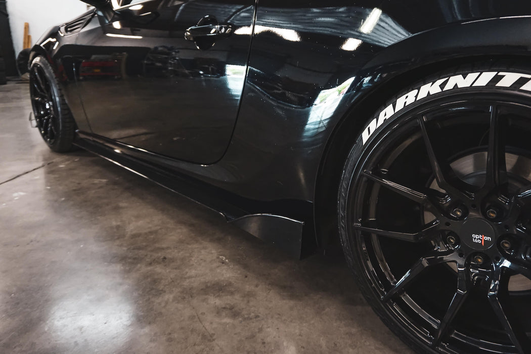 2013-2019 Subaru BRZ/Scion FRS V2 Side Skirt Extensions