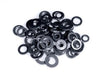 ARP 3/8in ID x 5/8in OD Machined Chamfer black Washers (10 pack)