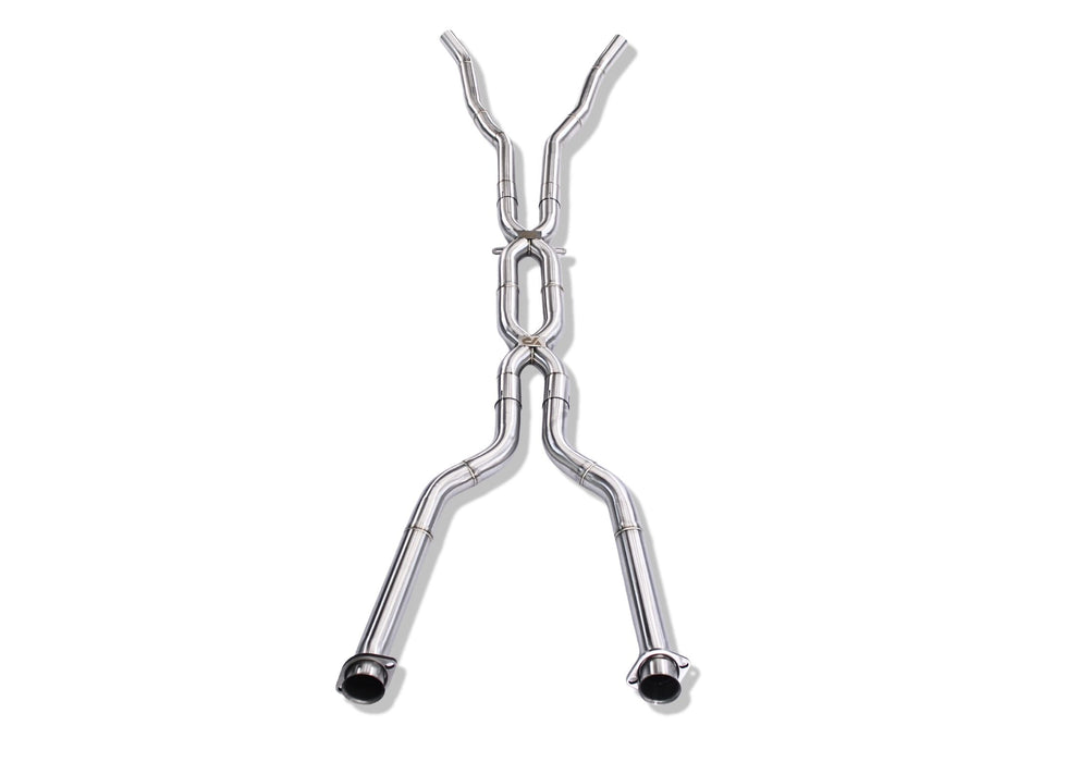BMW E60 M5 / E63 M6 Double X-Pipe F1 Midpipe - Yonristic Performance
