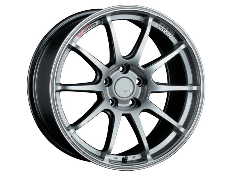 SSR GTV02 18x8.5 5x114.3 40mm Offset Flat Black Wheel 05-07 STI / 11+ tC
