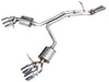 AWE Tuning 19-21 Porsche Macan 3.0T/2.9TT Touring Edition Cat-Back Exhaust w/ Chrome Silver Tips