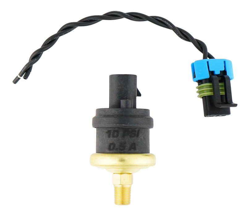 DeatschWerks  1/8th NPT 10 Psi Adjustable Hobbs Switch with Pigtail