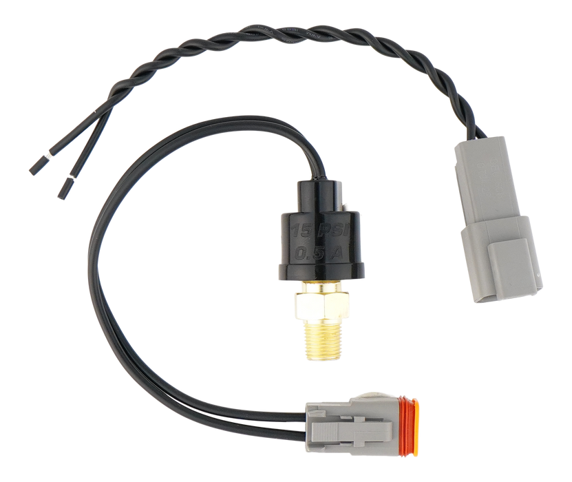 DeatschWerks 1/8th NPT 15 Psi Hobbs Switch with Pigtail