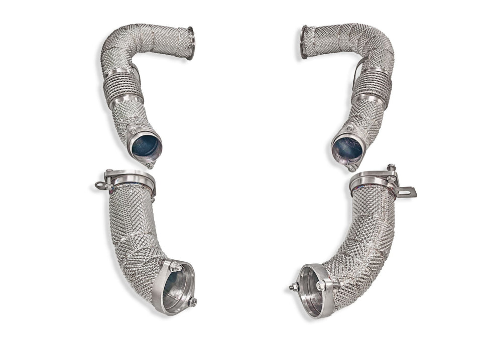 BMW S68 MaxFlow Downpipes G9X M5 / X5M60i / X6M60i / LCI X5M/X6M - Yonristic Performance