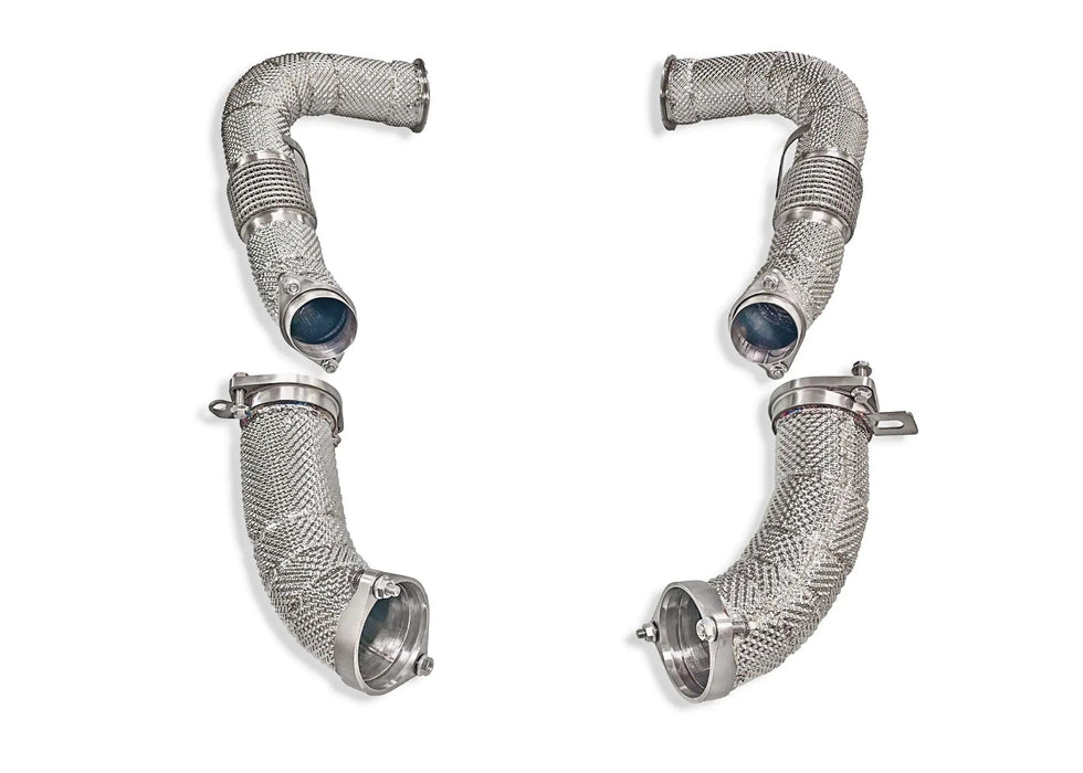 BMW S68 MaxFlow Downpipes G9X M5 / X5M60i / X6M60i / LCI X5M/X6M - Yonristic Performance