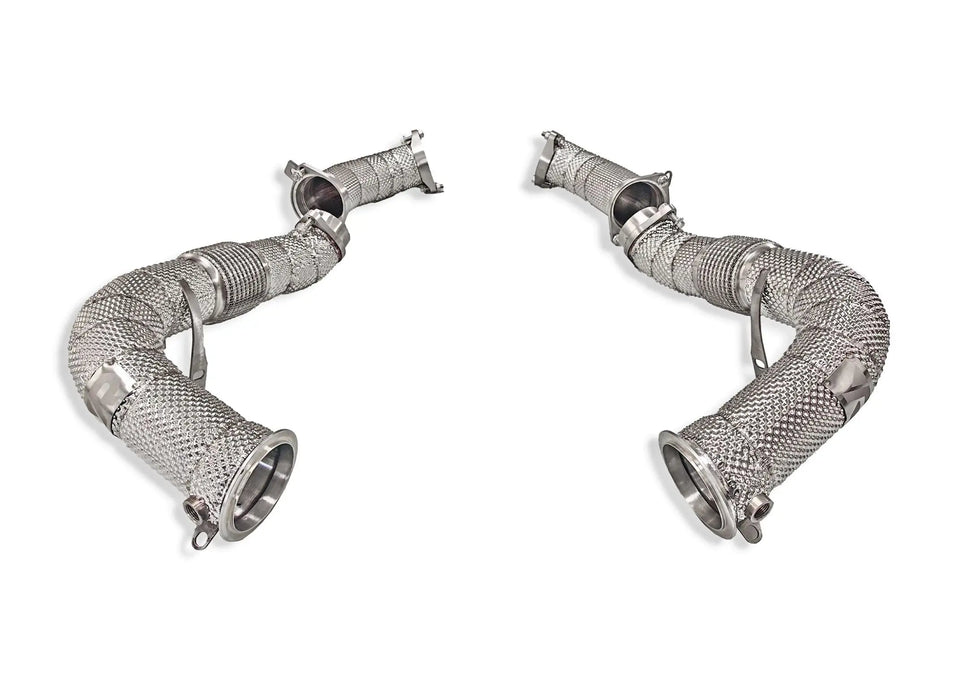 BMW S68 MaxFlow Downpipes G9X M5 / X5M60i / X6M60i / LCI X5M/X6M - Yonristic Performance