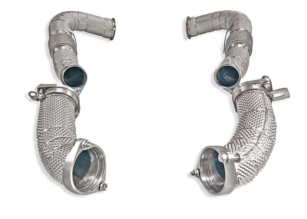 BMW S68 MaxFlow Downpipes G9X M5 / X5M60i / X6M60i / LCI X5M/X6M - Yonristic Performance