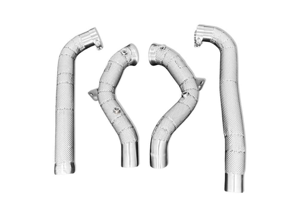 Mercedes AMG GT MaxFlow Heat-Shielded Downpipes