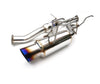Invidia 08-09 WRX Sedan 76mm (101mm tip) REGULAR Titanium Tip Cat-back Exhaust