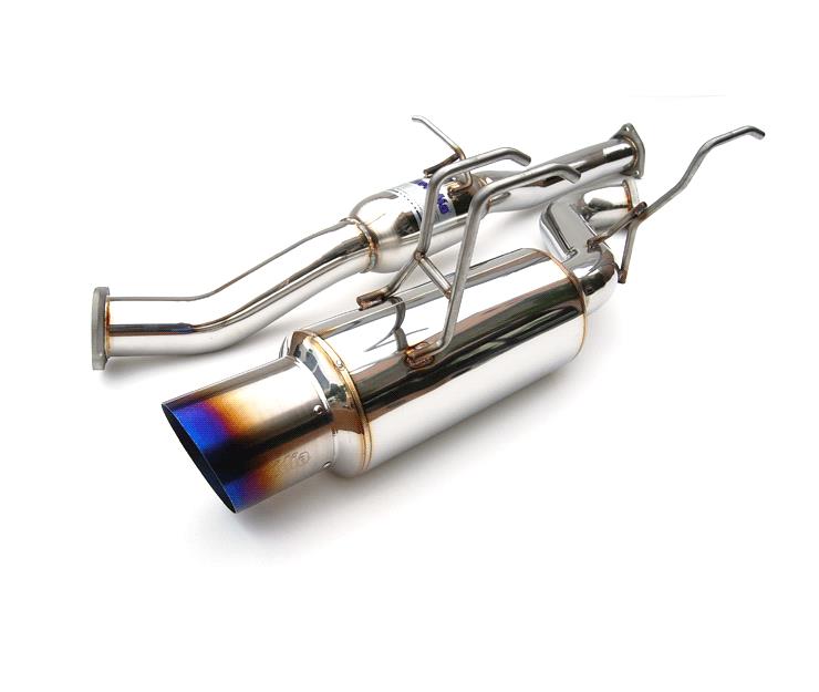Invidia 08-11 STi Hatch / 11 WRX Hatch Dual N1 Single Layer SS Tipped Cat-back Exhaust