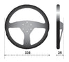 Sparco Steering Wheel 383 Suede Black