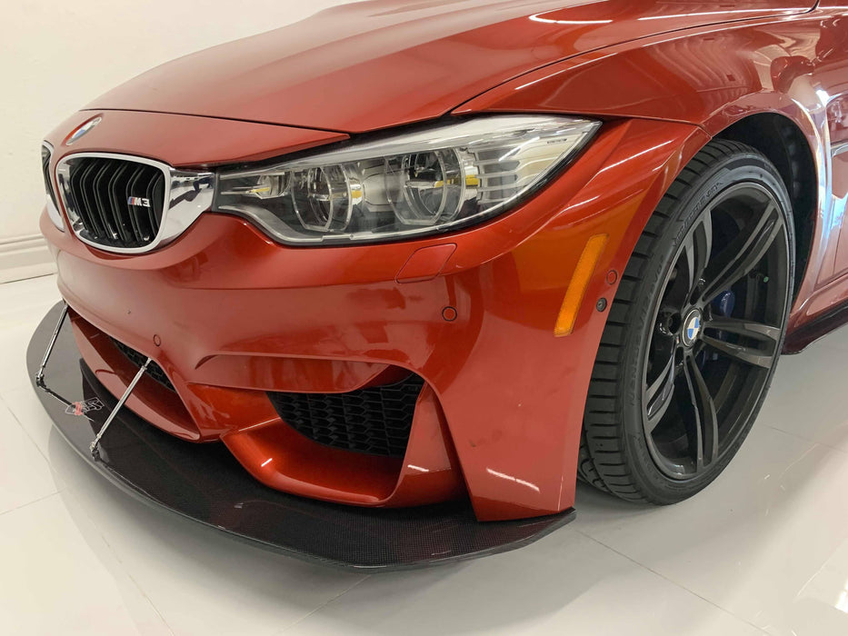 2014-2020 BMW M3/M4 Carbon Fiber Splitter